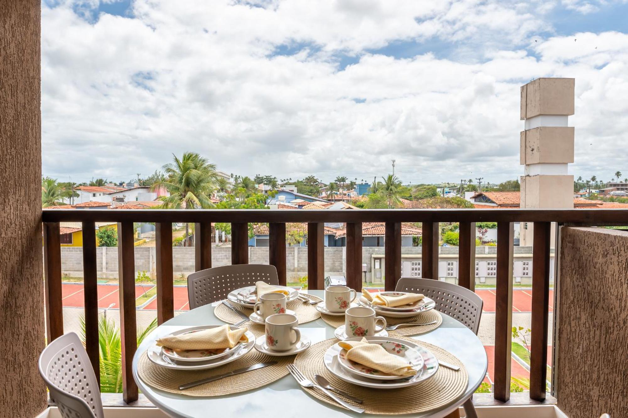 Cupe Beach Living Resort Beira Mar Porto De Galinhas Flat Luxo Sofisticado 3Qts Luaran gambar