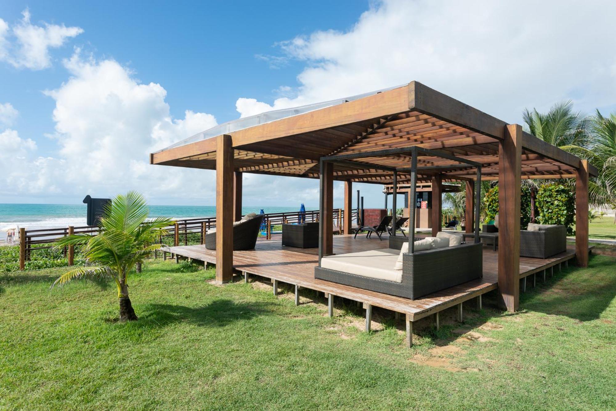 Cupe Beach Living Resort Beira Mar Porto De Galinhas Flat Luxo Sofisticado 3Qts Luaran gambar