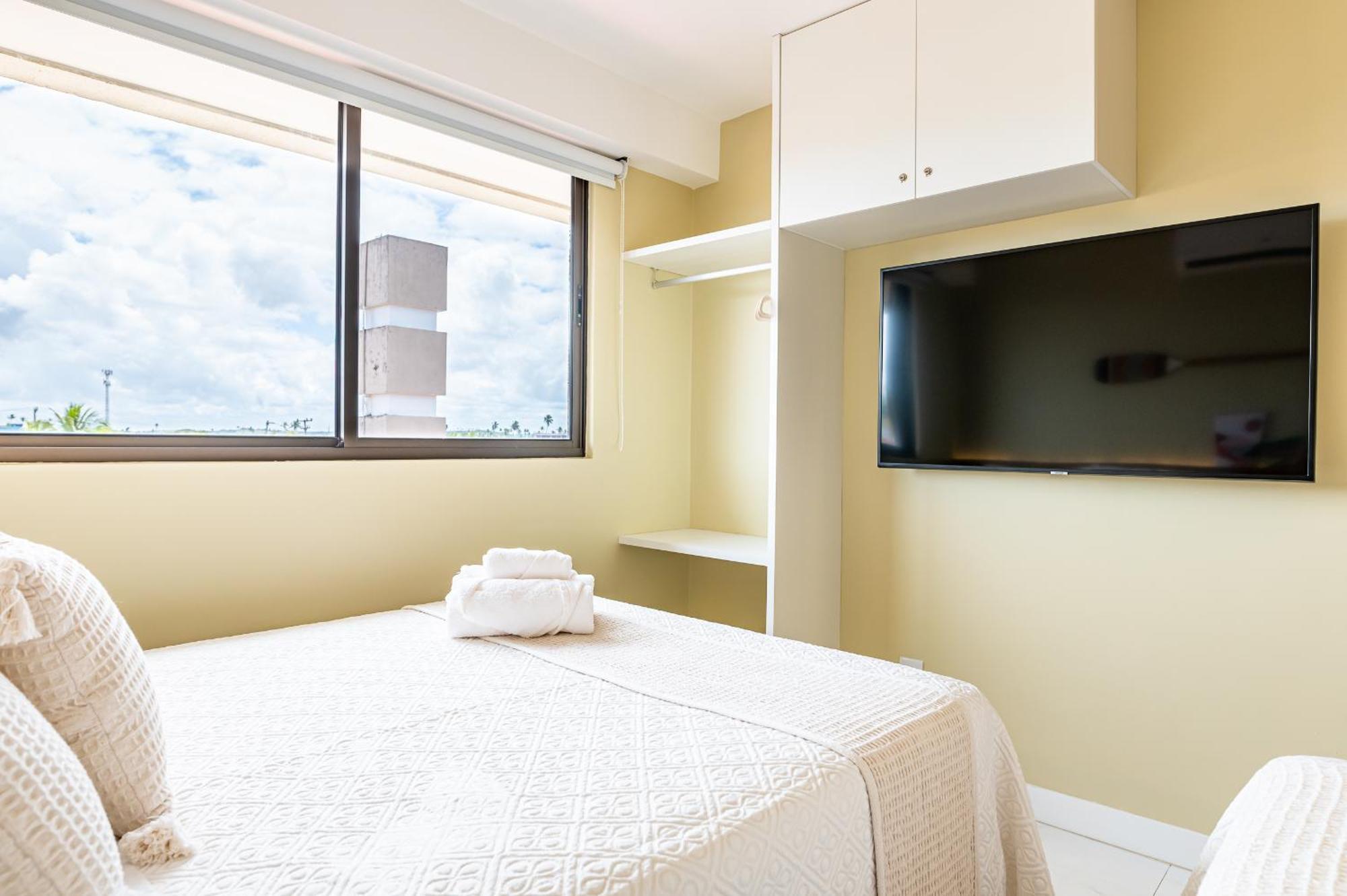 Cupe Beach Living Resort Beira Mar Porto De Galinhas Flat Luxo Sofisticado 3Qts Luaran gambar